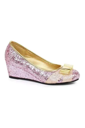 018-PRINCESS Costume Sandal | Pink Glitter