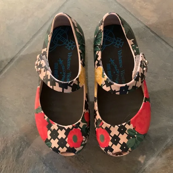 🔥1/2 of Summer Sale!🔥 Vivienne Westwood ANGLOMANIA   mini melissa Mary Janes