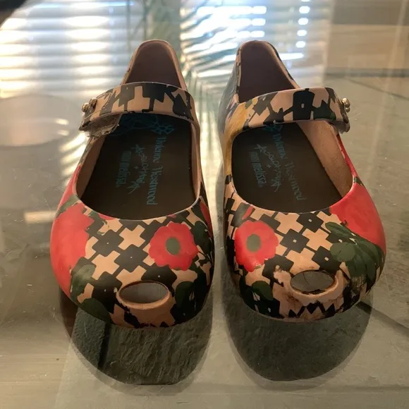 🔥1/2 of Summer Sale!🔥 Vivienne Westwood ANGLOMANIA   mini melissa Mary Janes