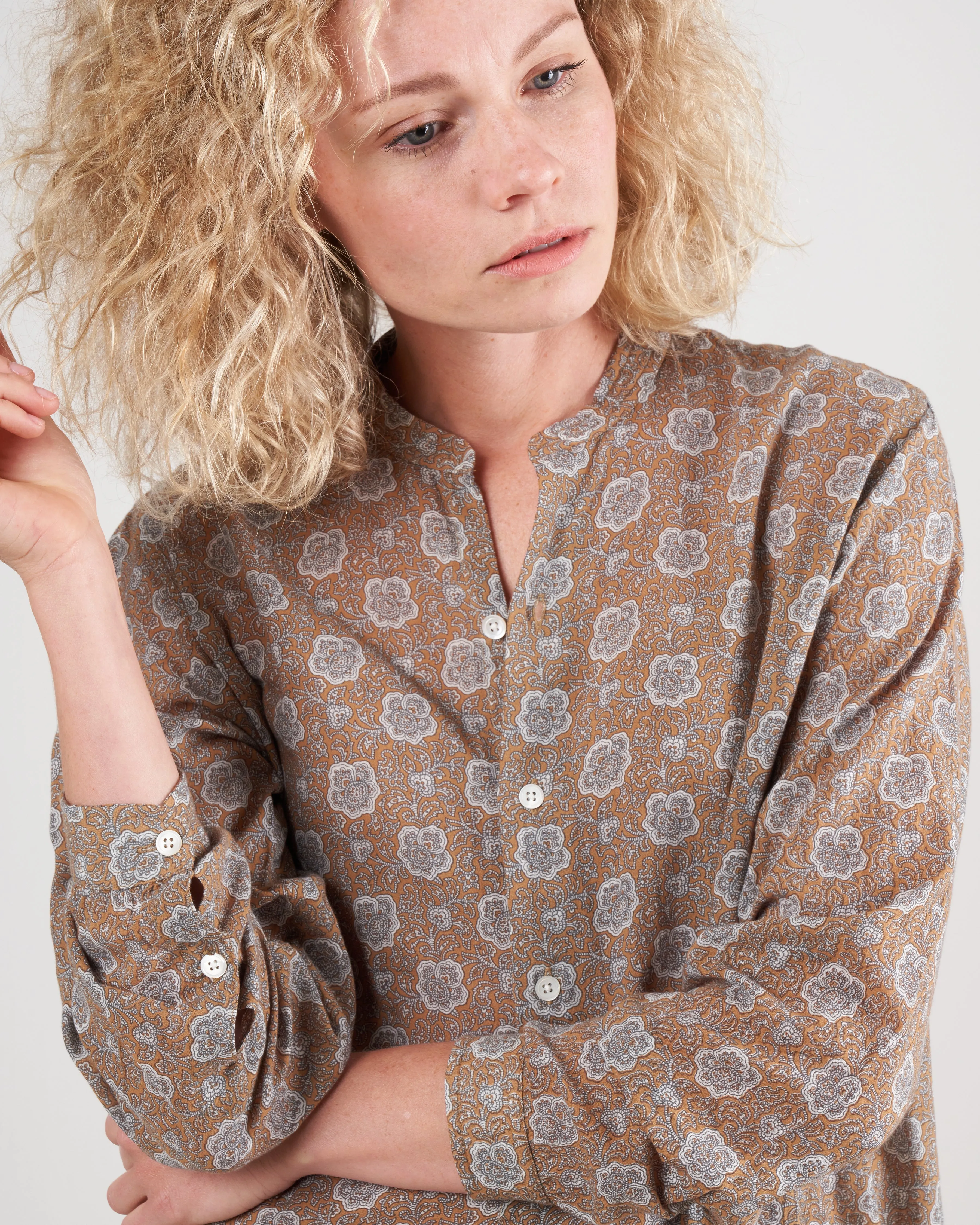 514 caftan - vintage ocre