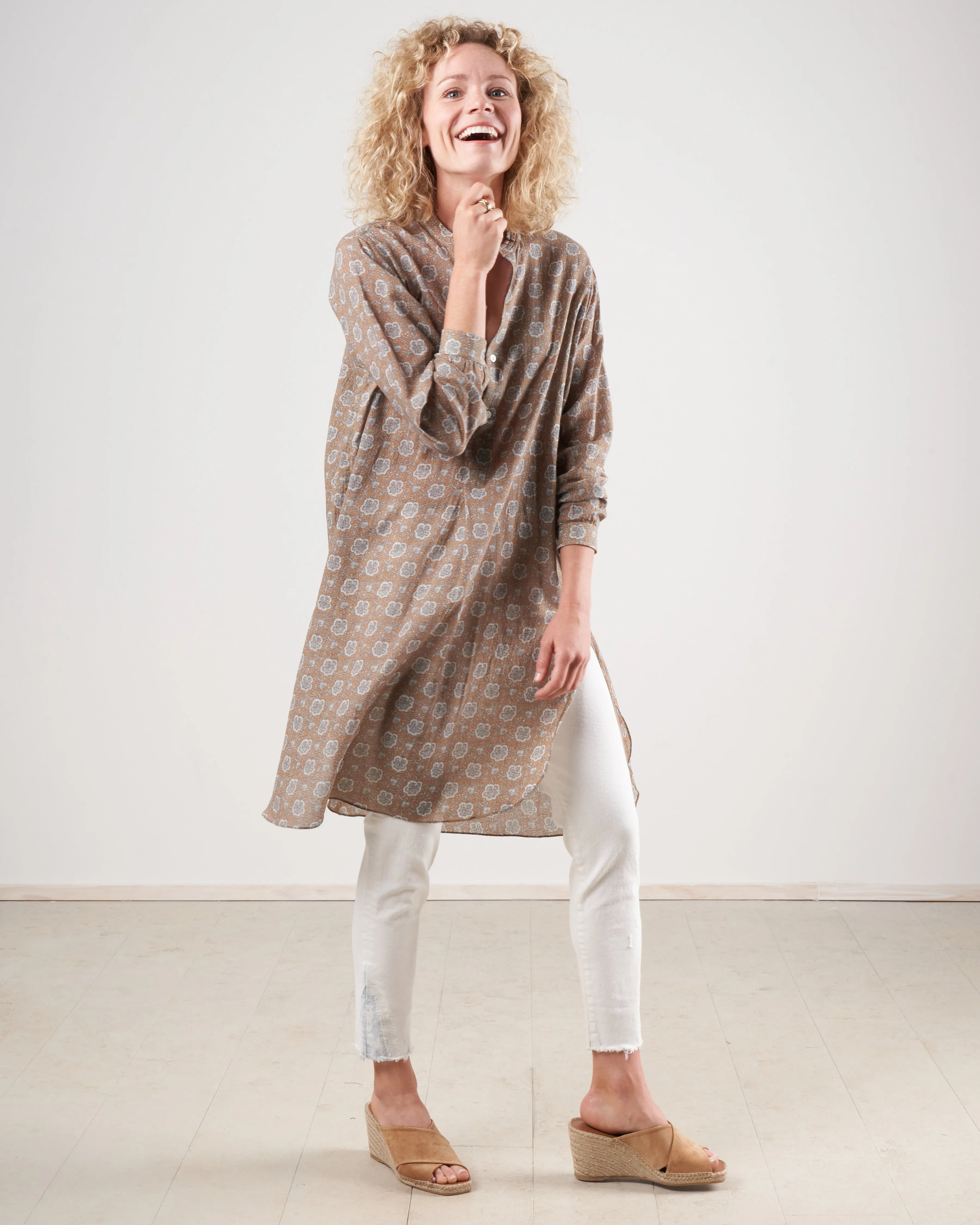 514 caftan - vintage ocre