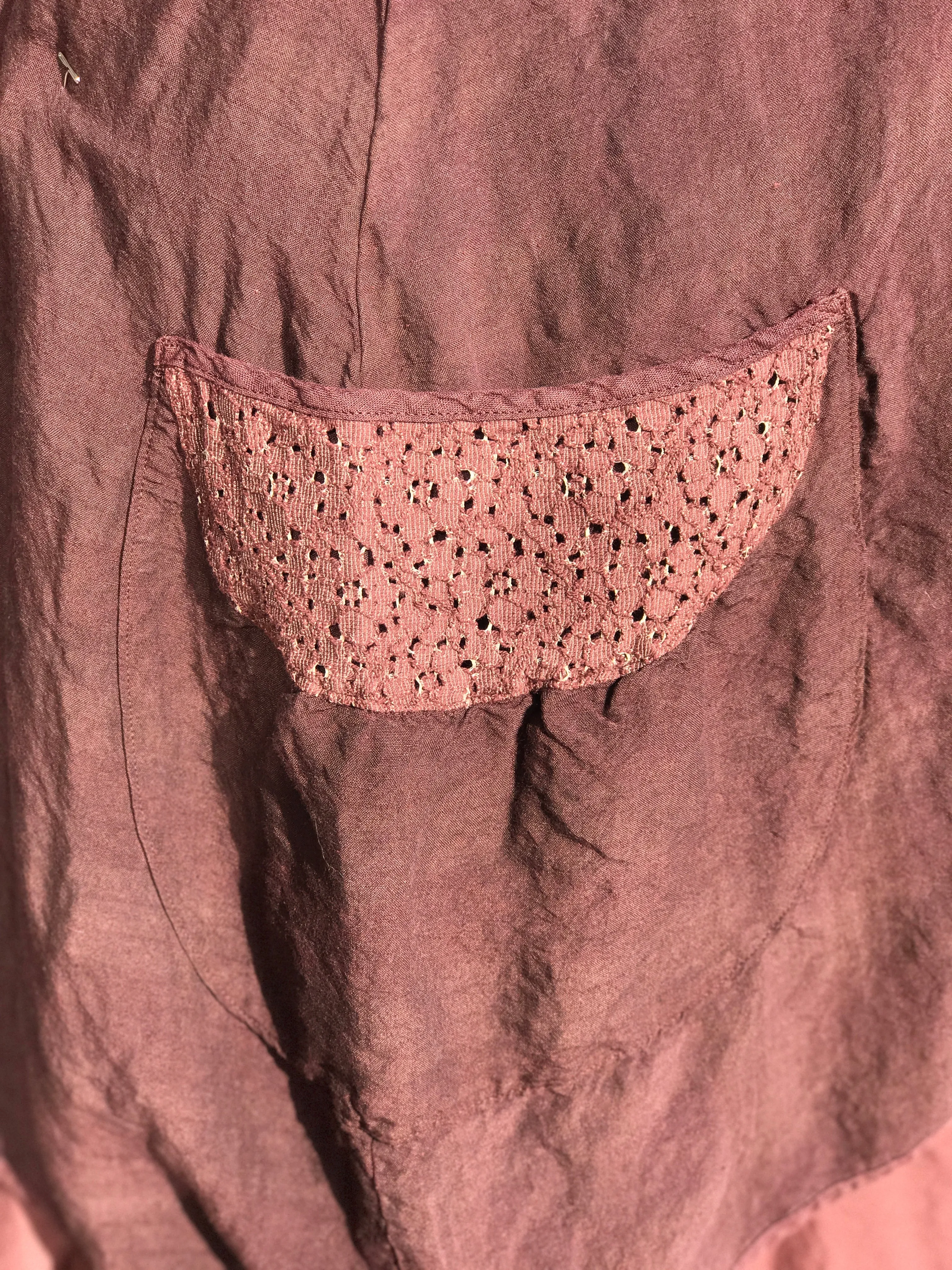 6182 Nouveau Lace Trim Shift Armagnac Unprinted