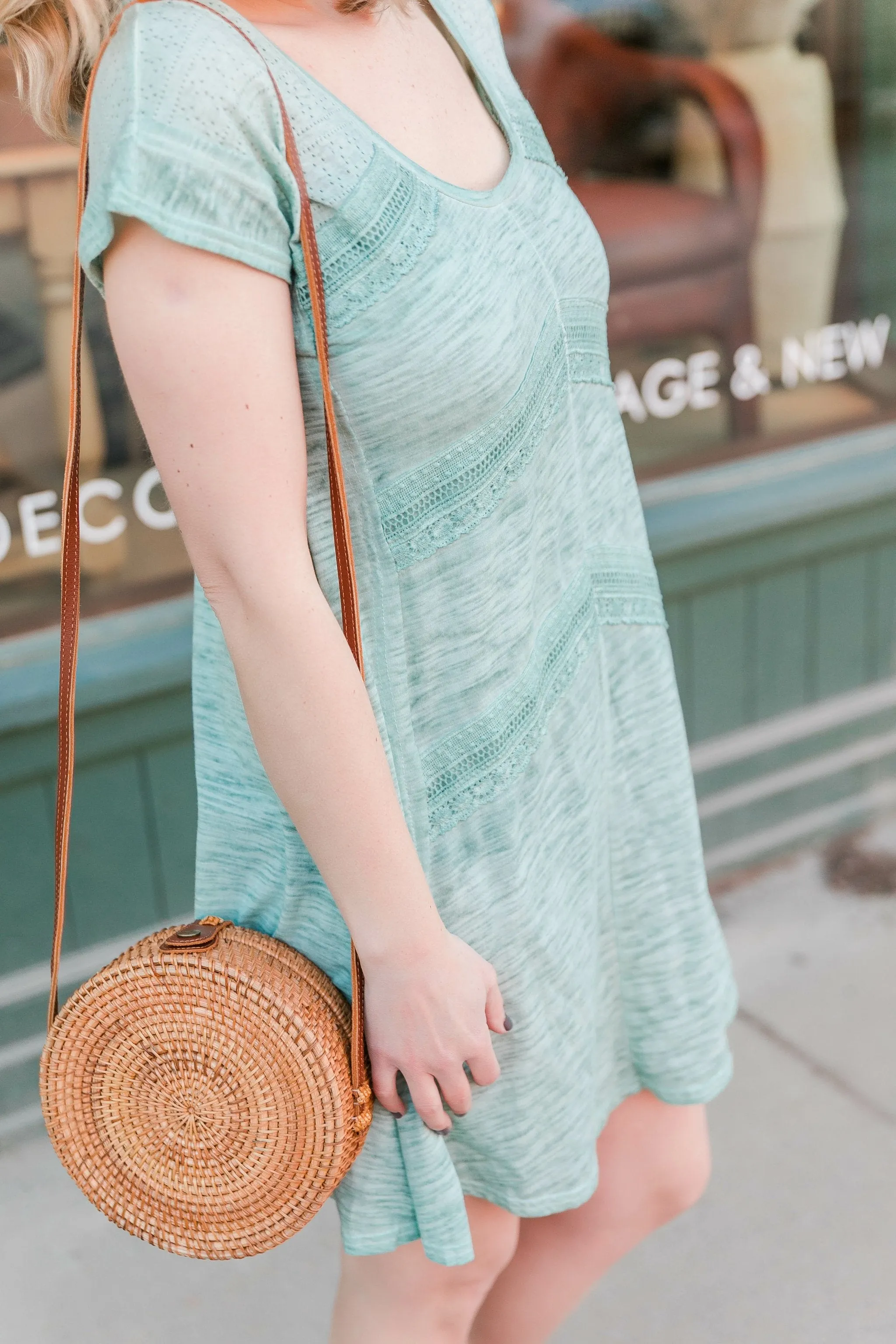 A Little Hint Of Mint Dress