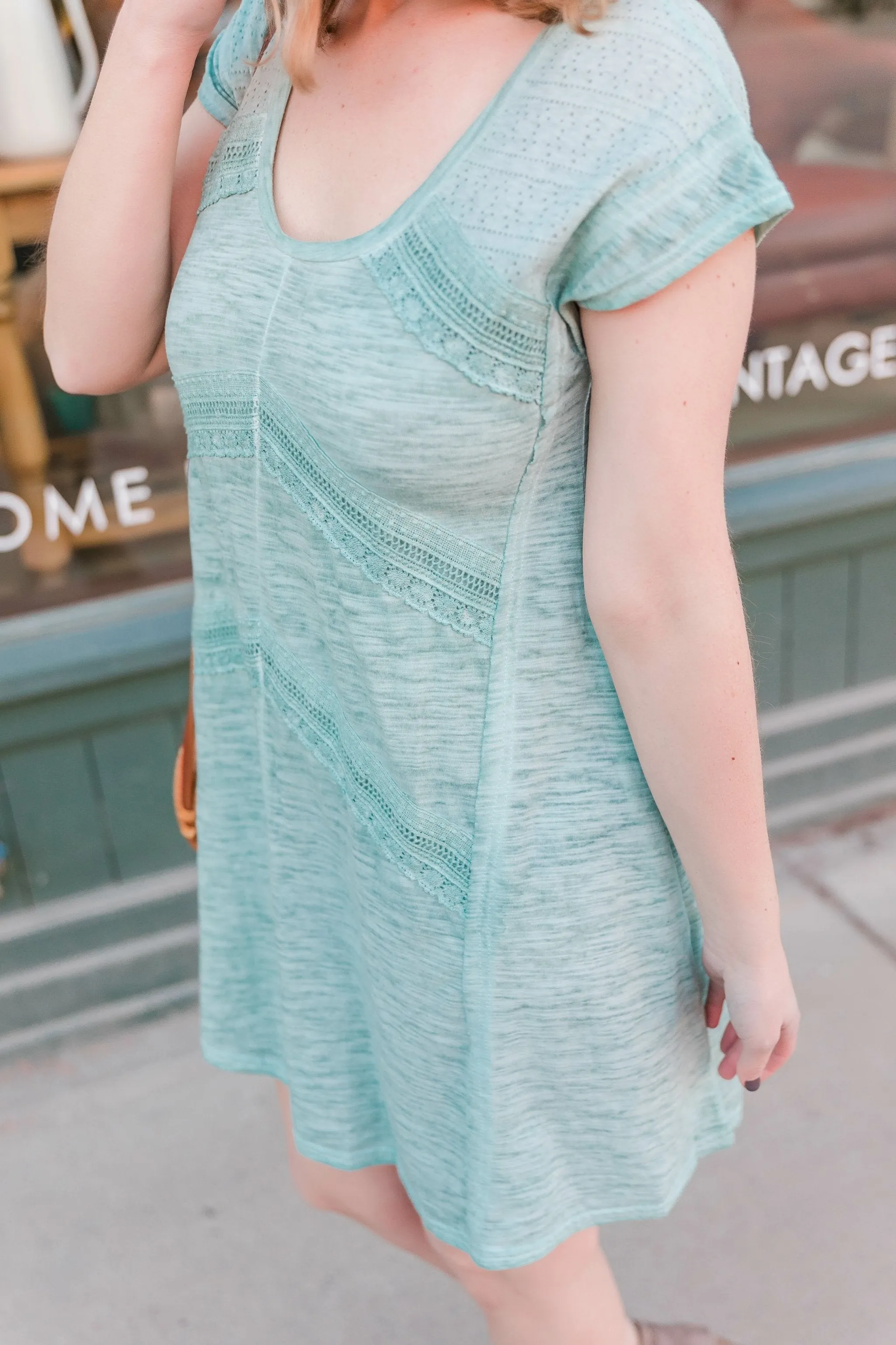 A Little Hint Of Mint Dress