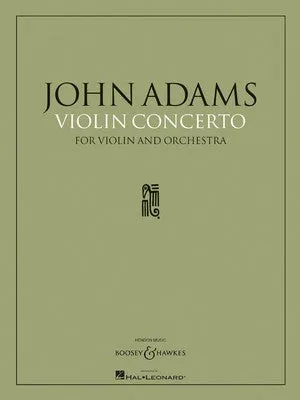 ADAMS - VIOLIN CONCERTO FULL SCORE
