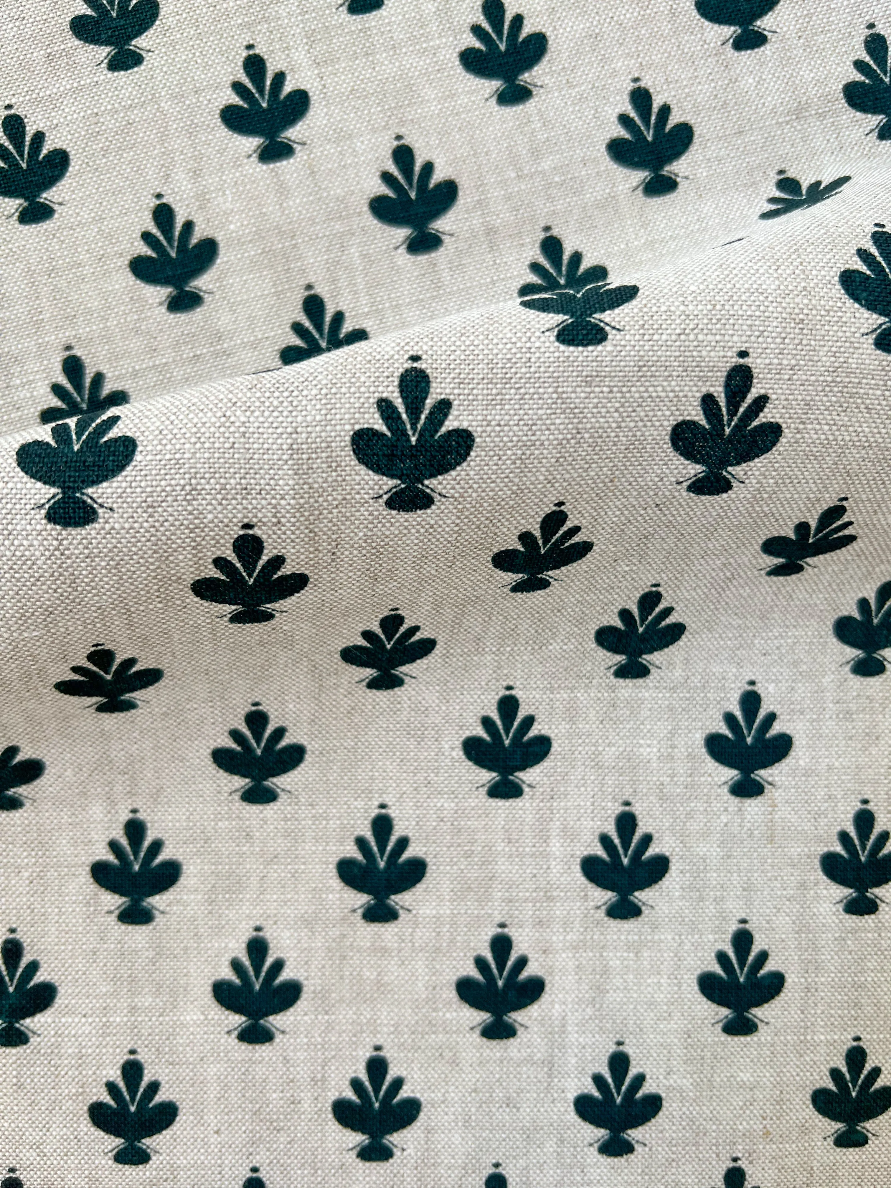 Adeline Fabric Dublin on Oatmeal