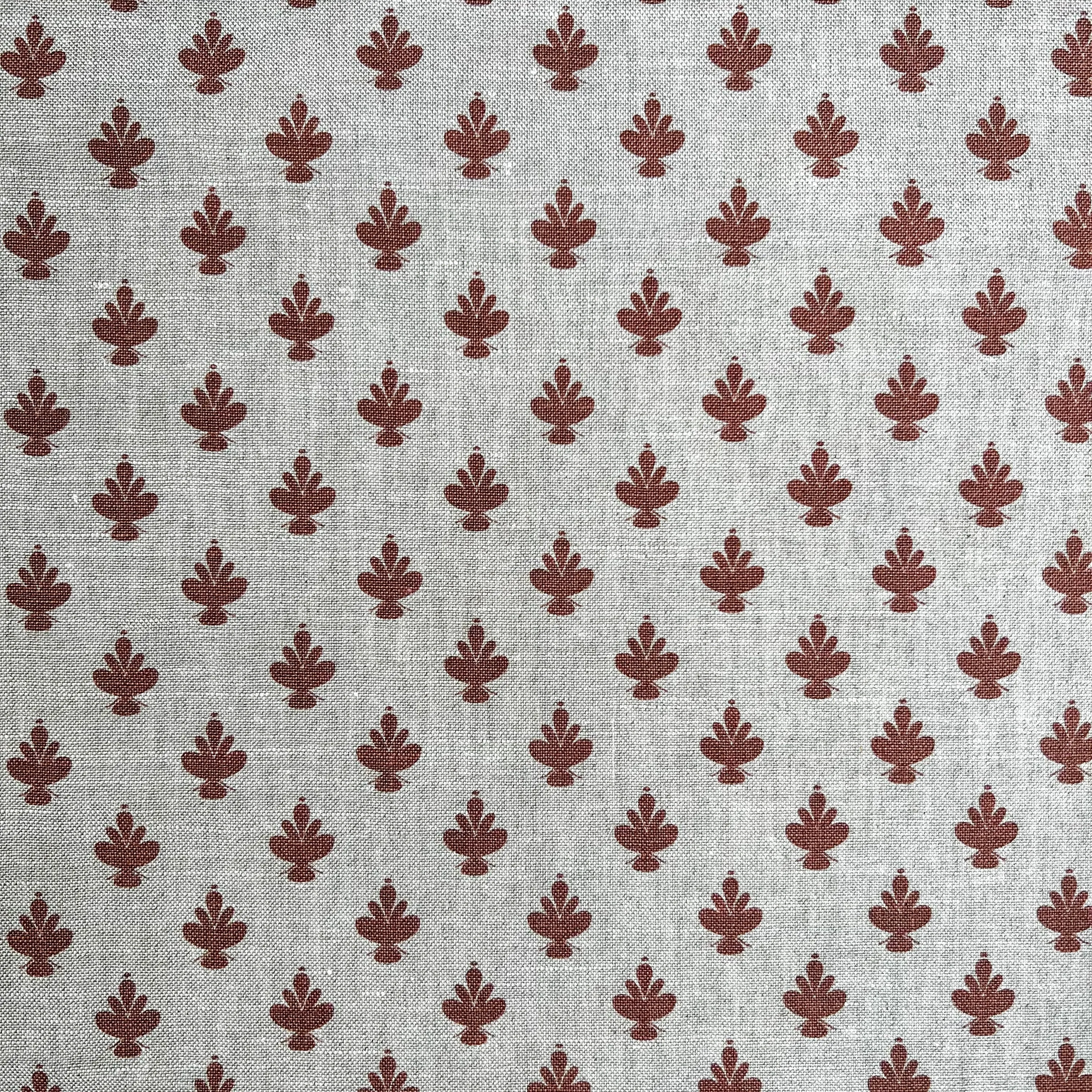 Adeline Fabric Pomm on Oatmeal