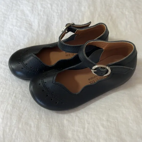 Adelisa &amp; Co Cosecha Leather Mary Jane in Black