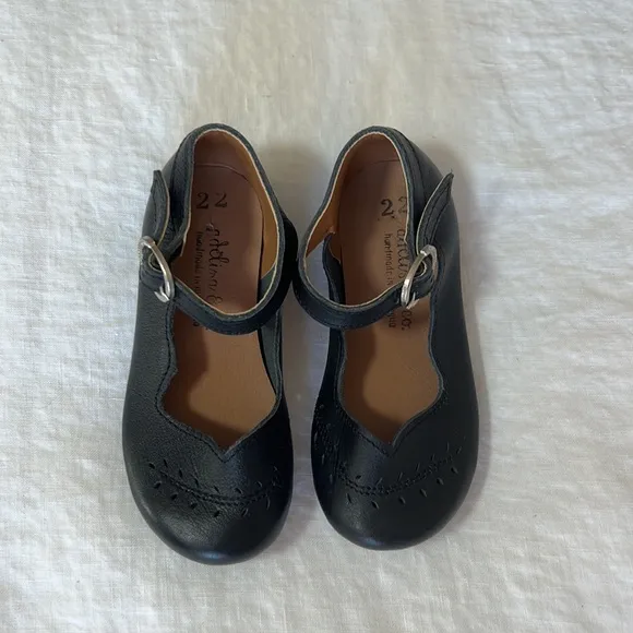 Adelisa &amp; Co Cosecha Leather Mary Jane in Black