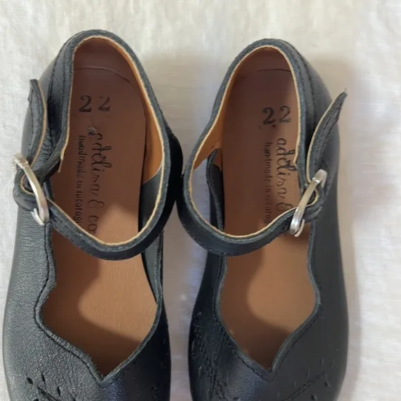 Adelisa &amp; Co Cosecha Leather Mary Jane in Black