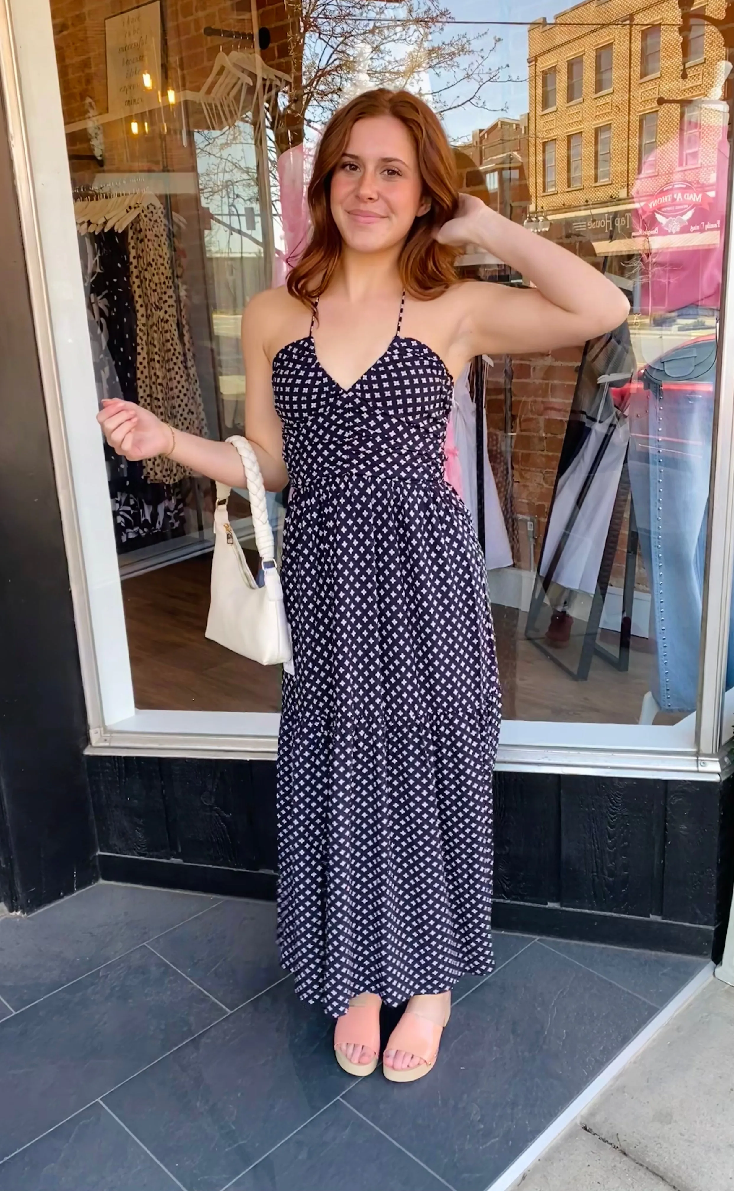 Aeries Halter Dress