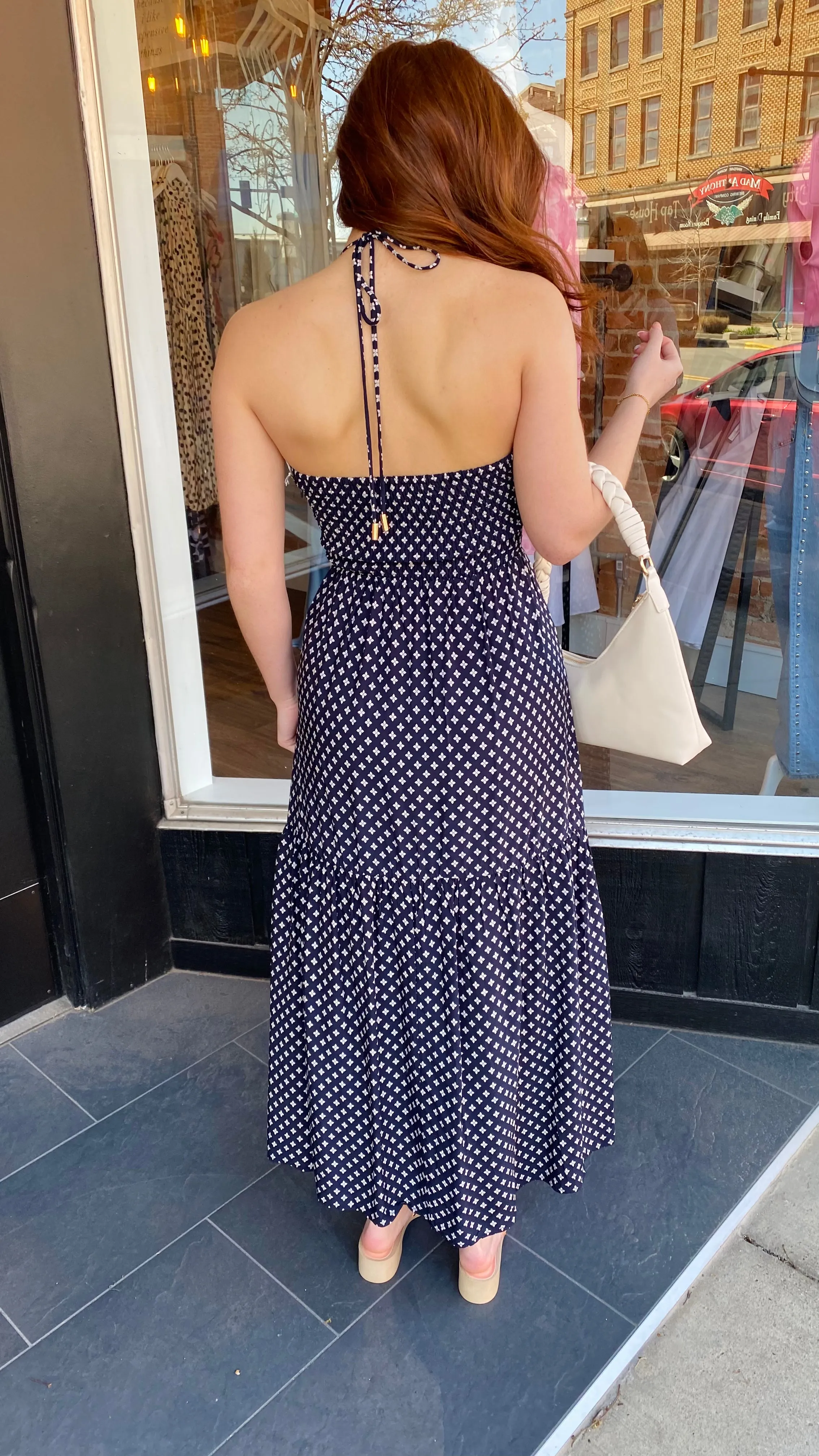 Aeries Halter Dress
