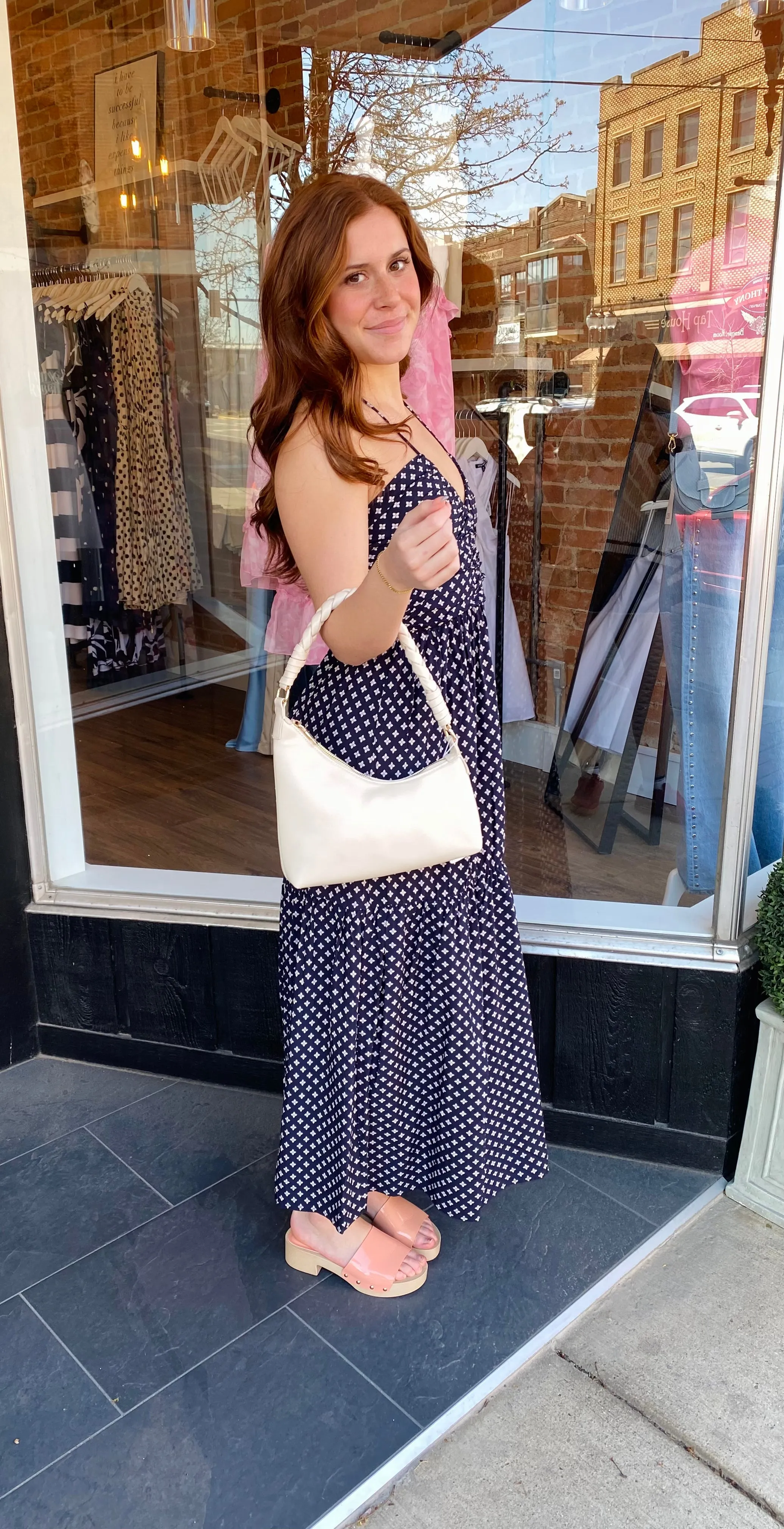 Aeries Halter Dress