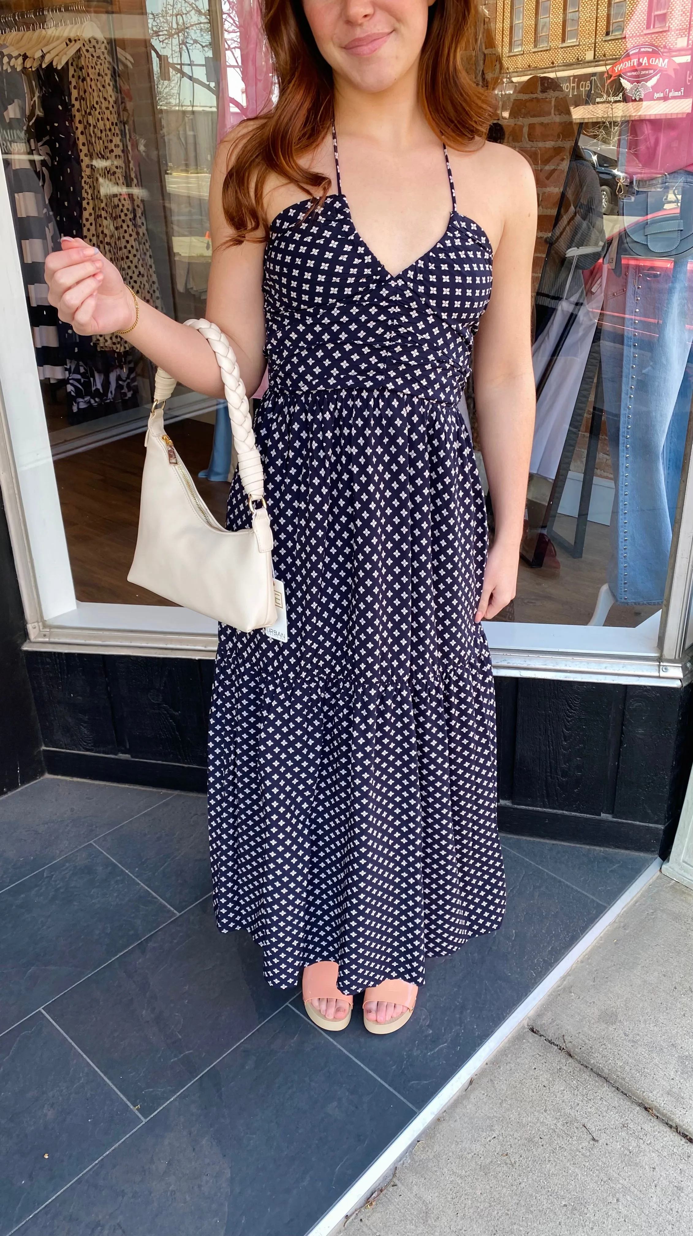 Aeries Halter Dress