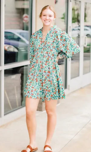 All Dolled Up Floral Dress
