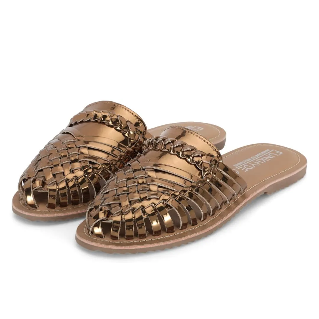 Amurra Antique Huarache Mules