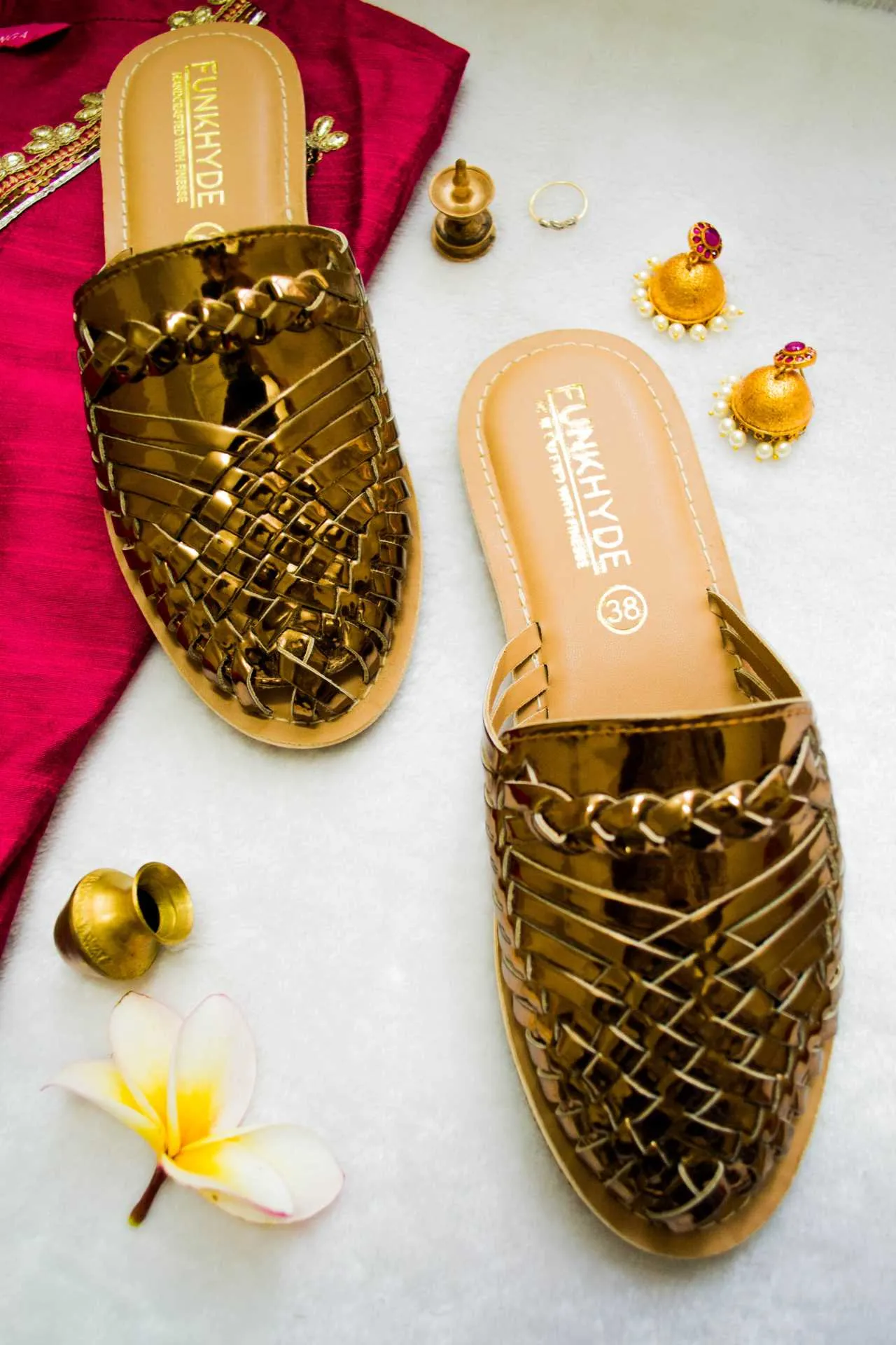 Amurra Antique Huarache Mules