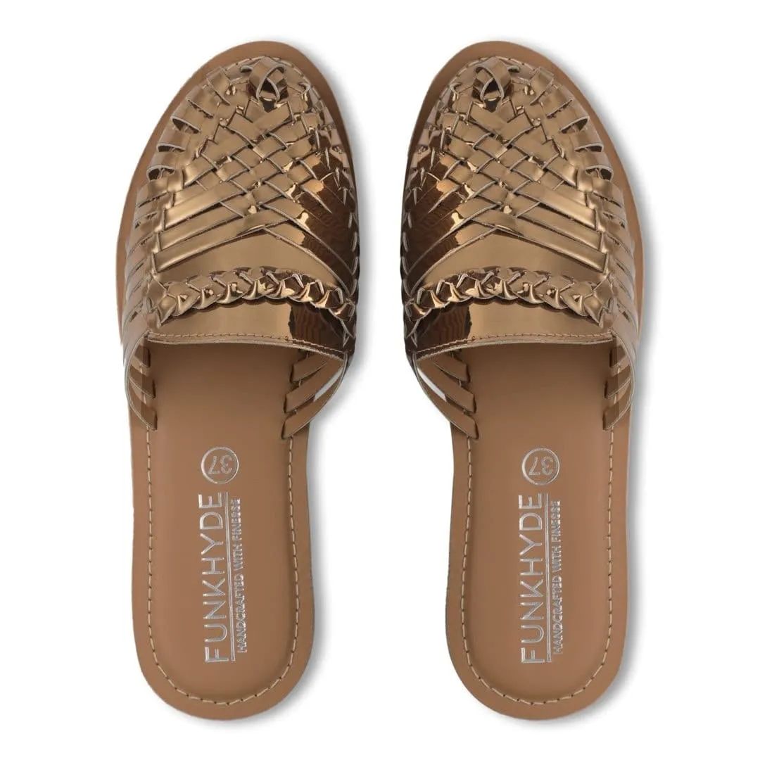 Amurra Antique Huarache Mules
