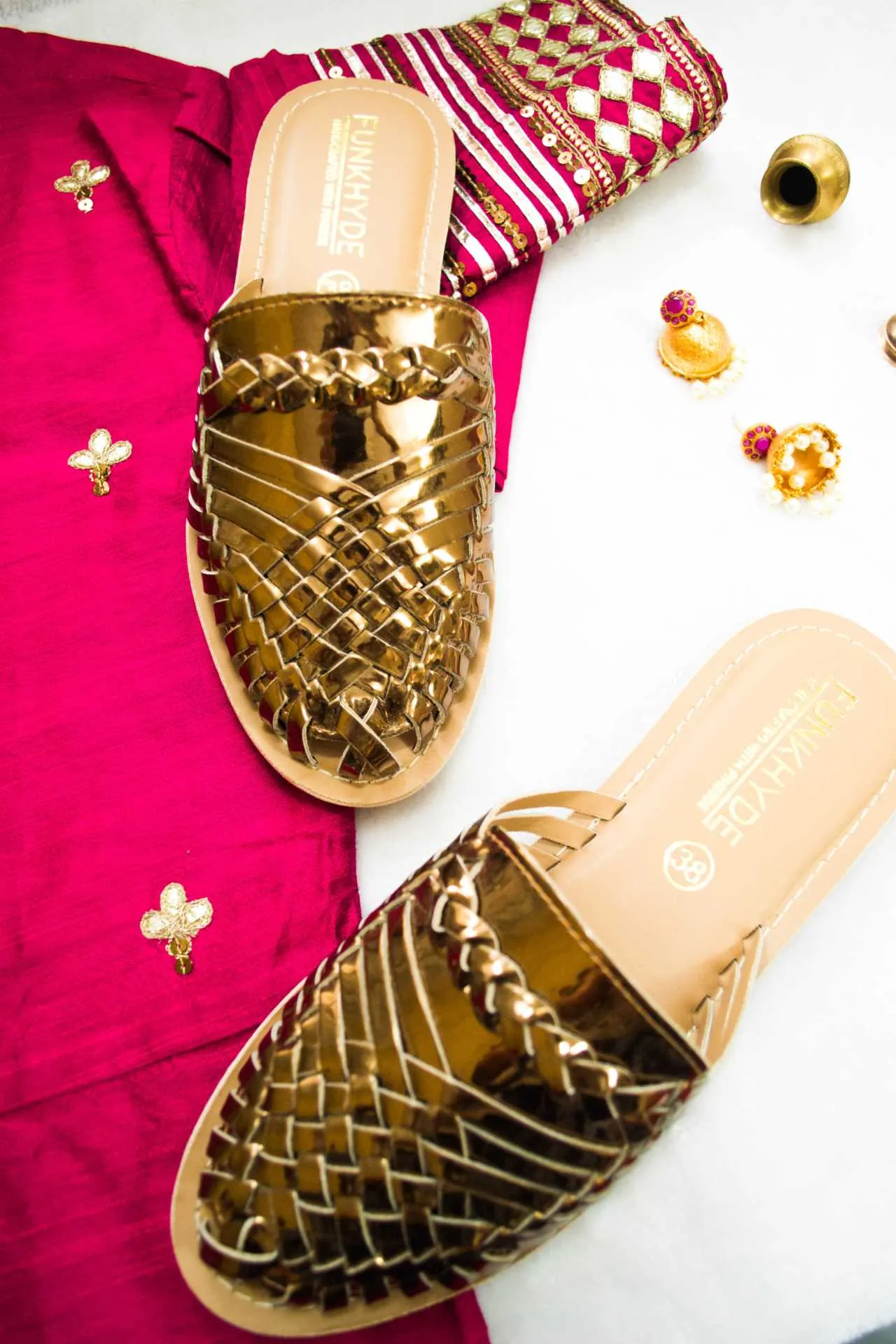 Amurra Antique Huarache Mules