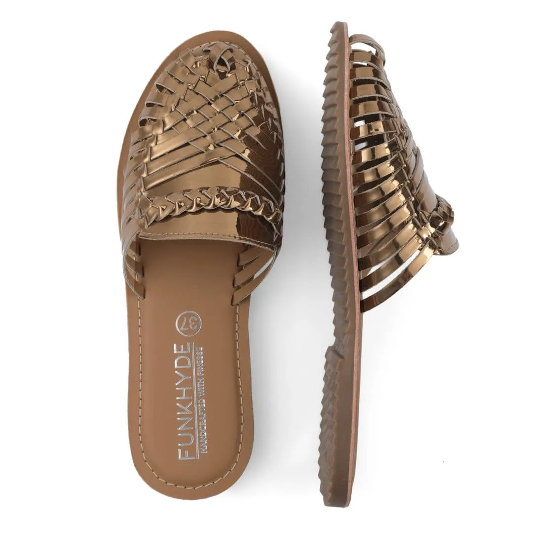 Amurra Antique Huarache Mules