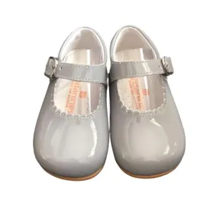 Andanines Grey Mary Jane Shoes