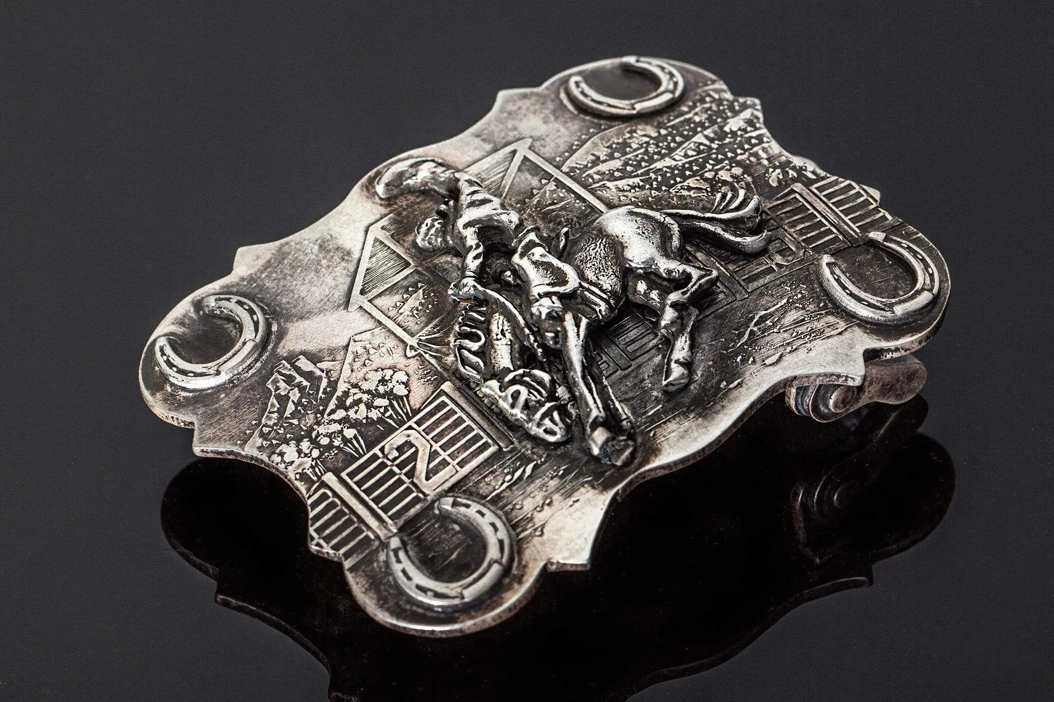 AO Wyatt HB Trophy Buckle