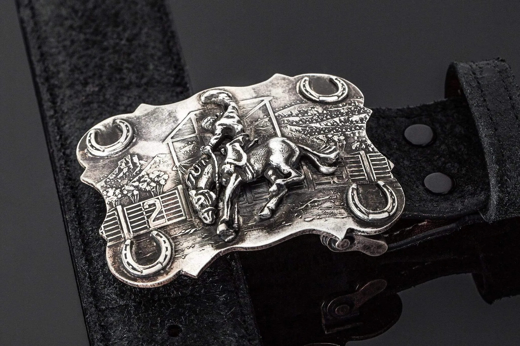 AO Wyatt HB Trophy Buckle