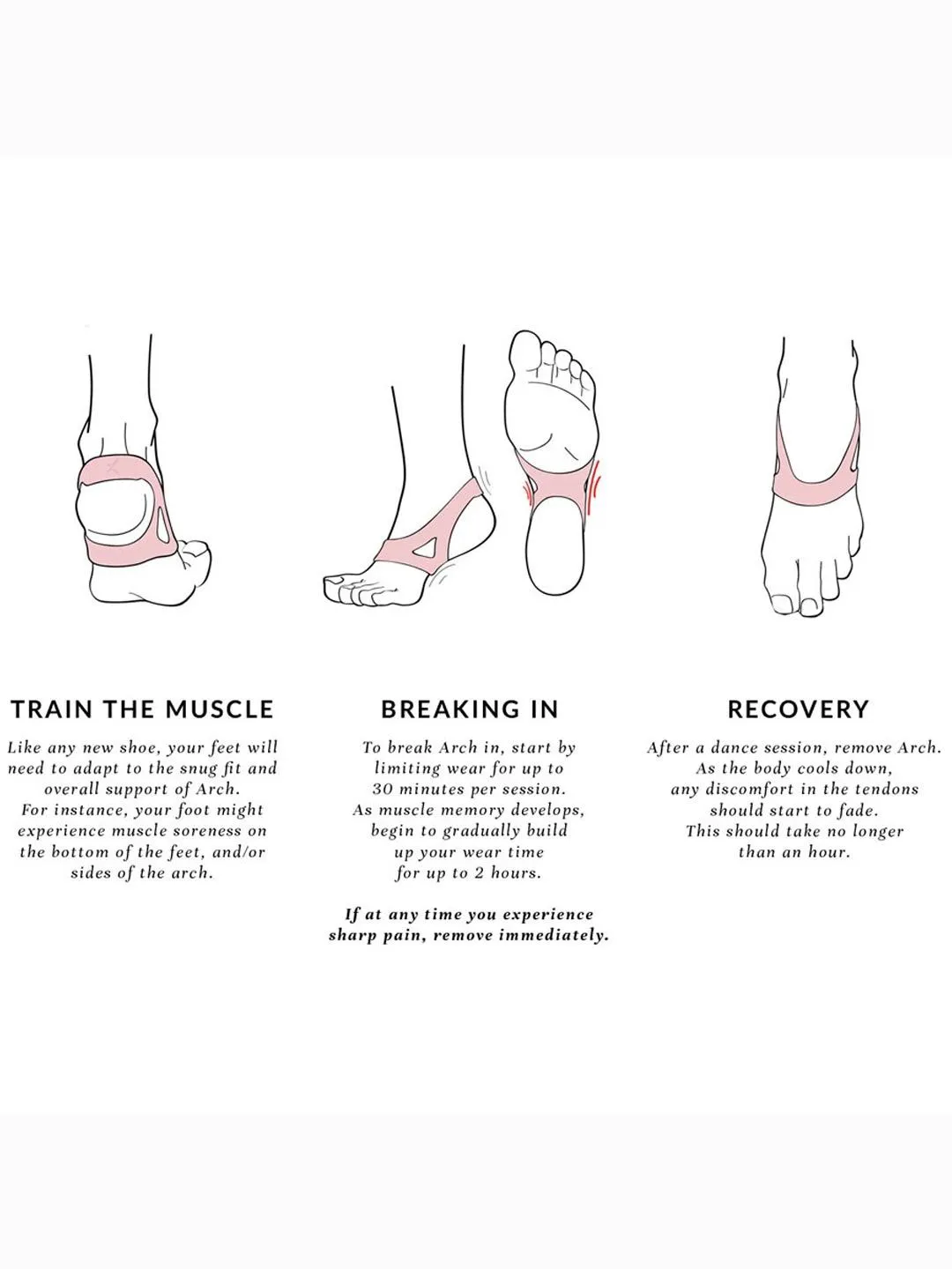 Arch - Flexible Capezio Arch Support