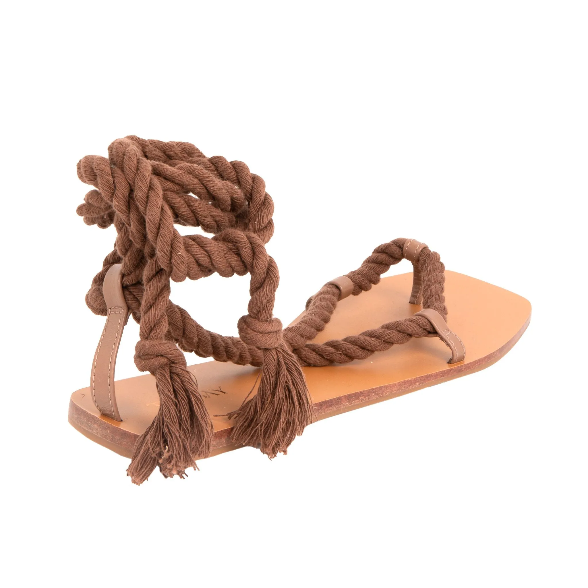 Arenisca Flat Sandals - Mocha