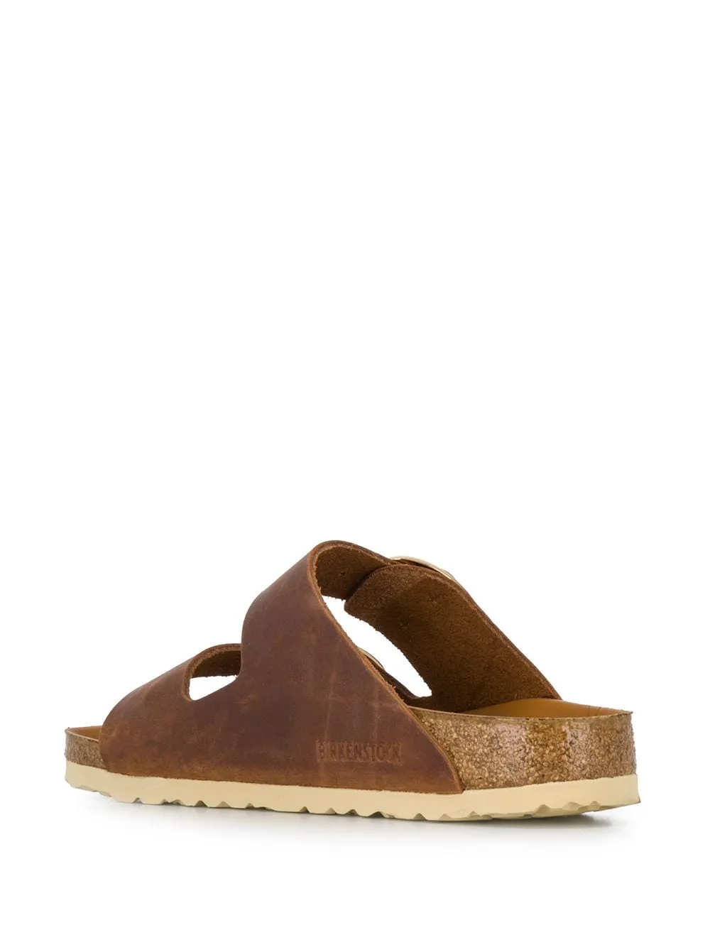 Arizona buckle oiled leather sandals