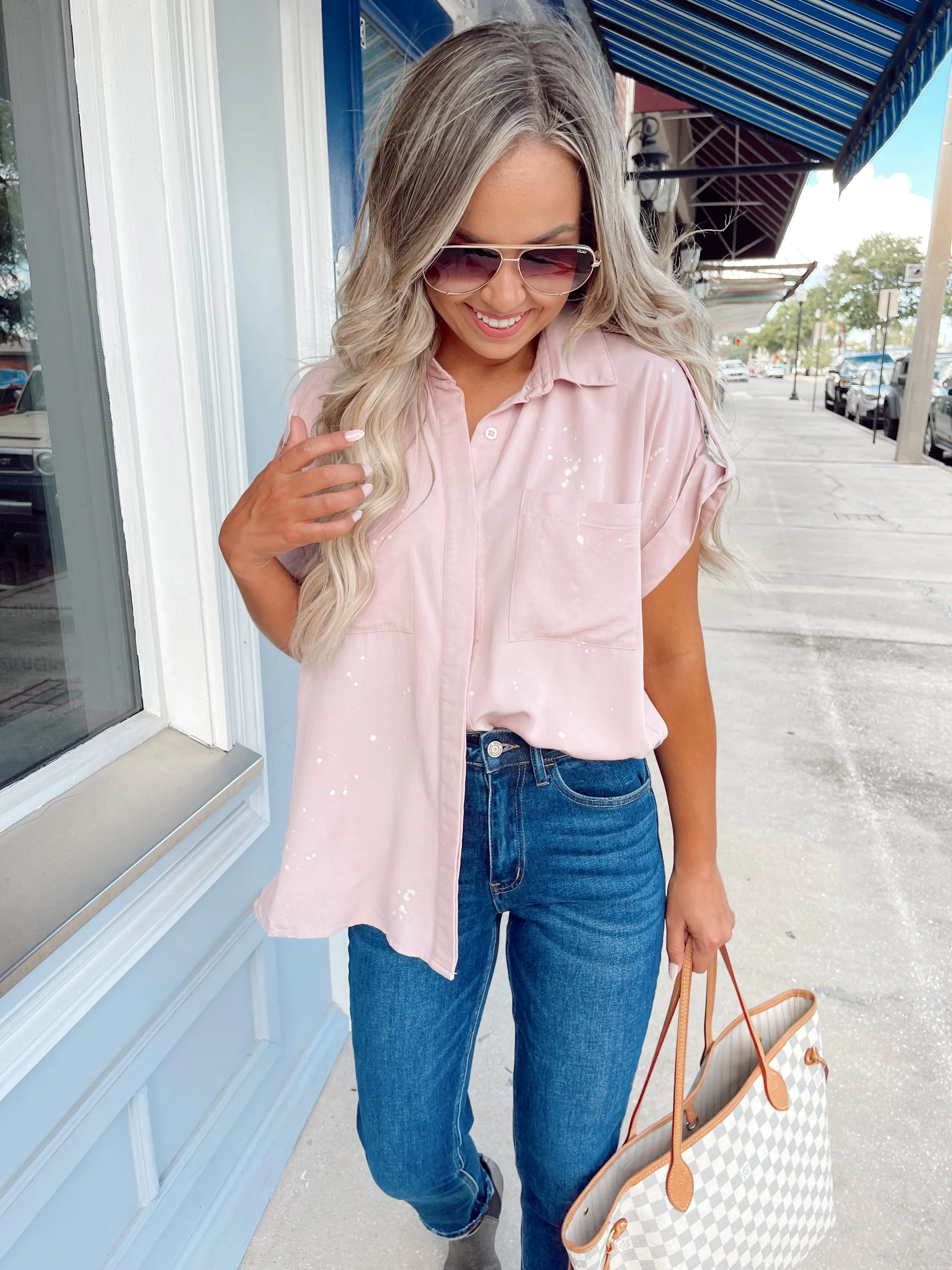 Aspen Button Down Top