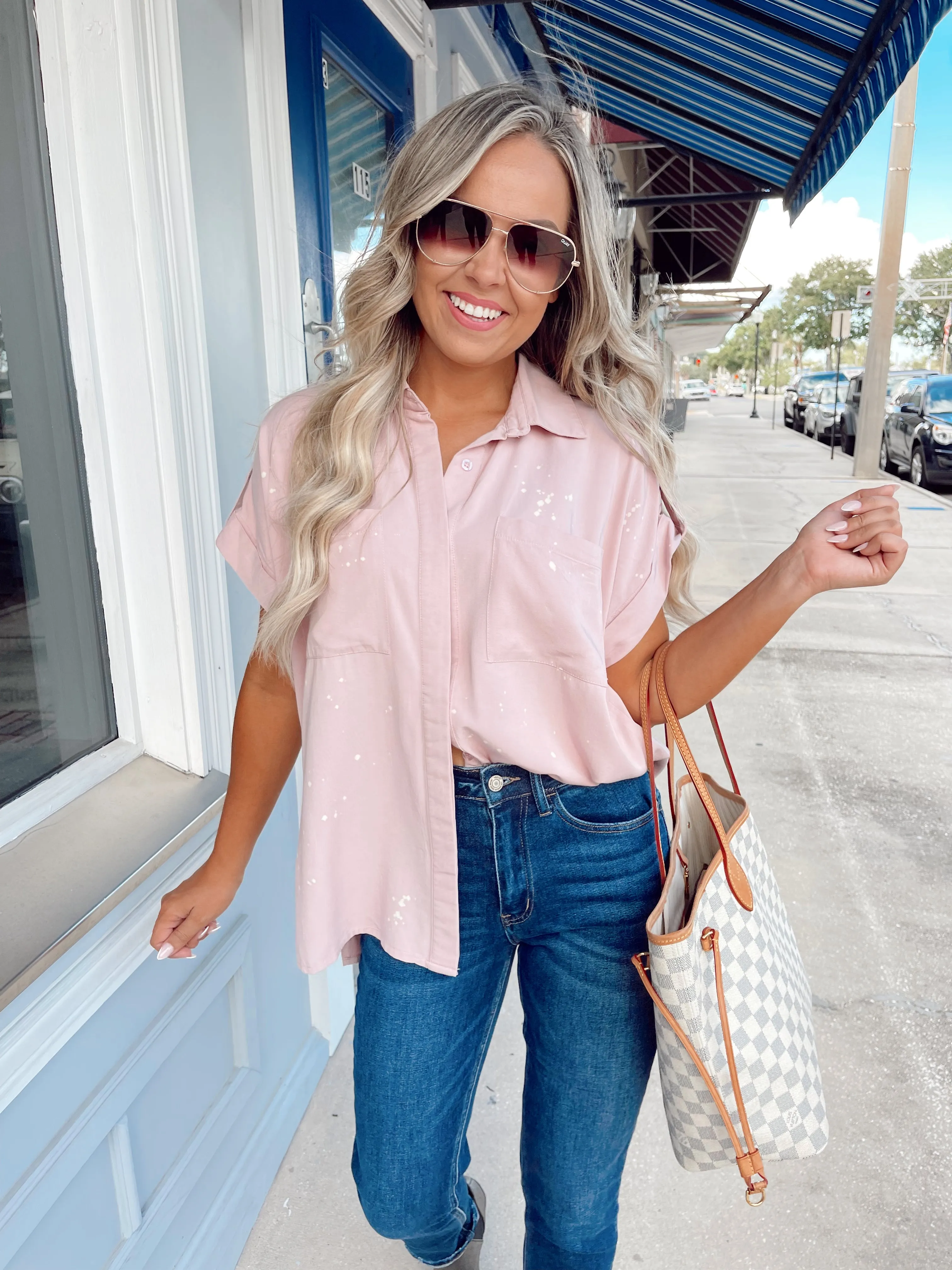 Aspen Button Down Top