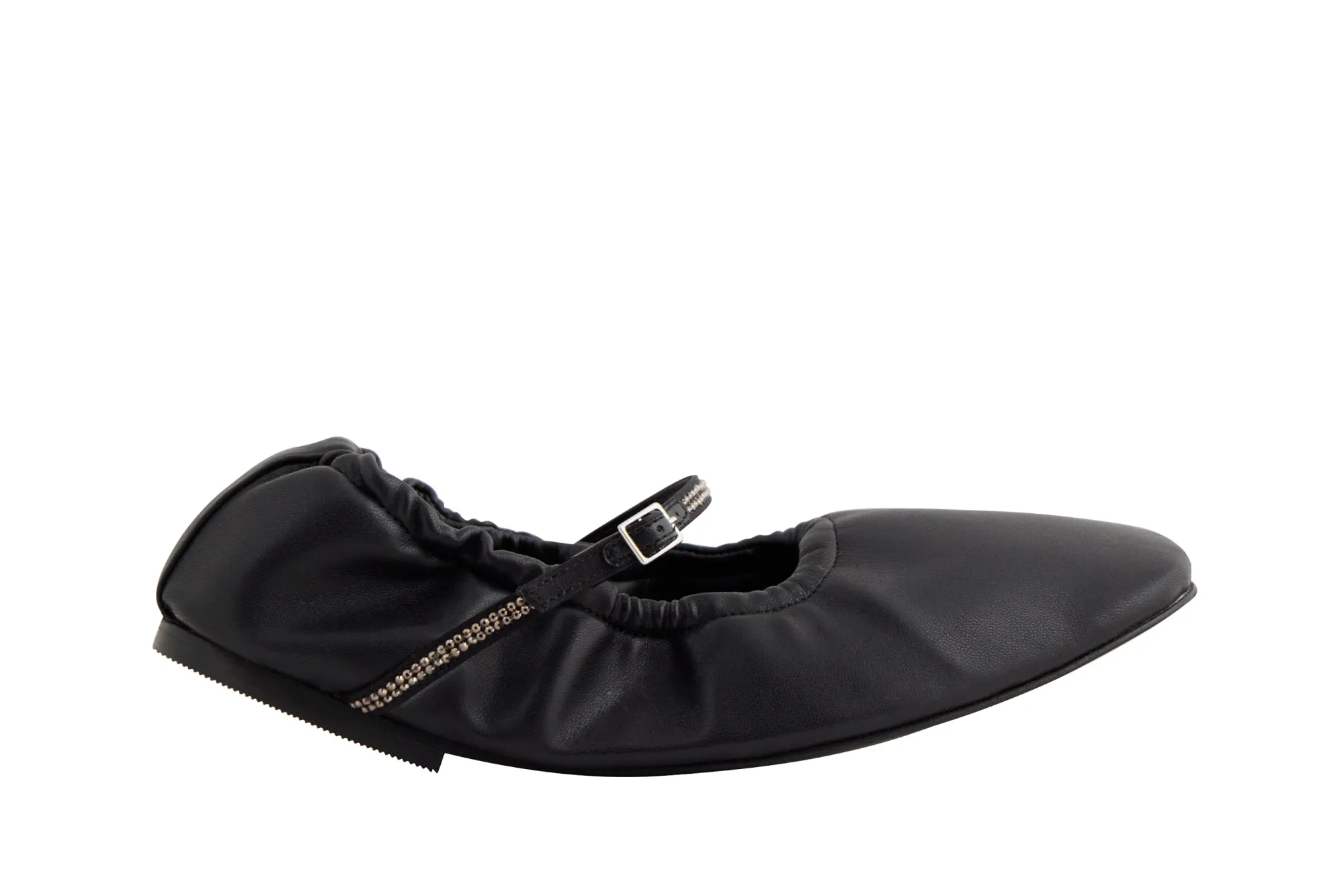 AURORA Black Nappa Crystal