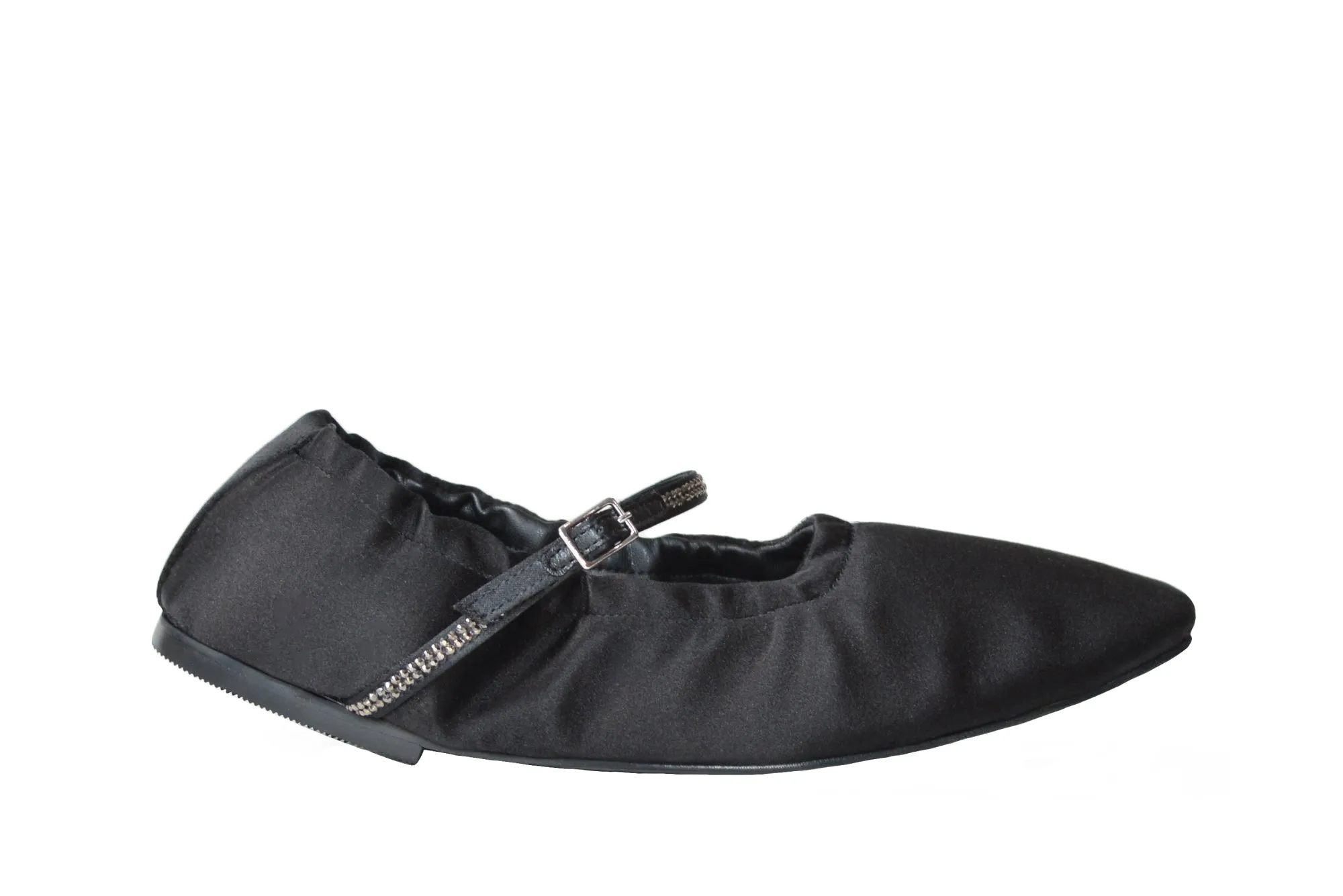 AURORA Black Satin Crystal