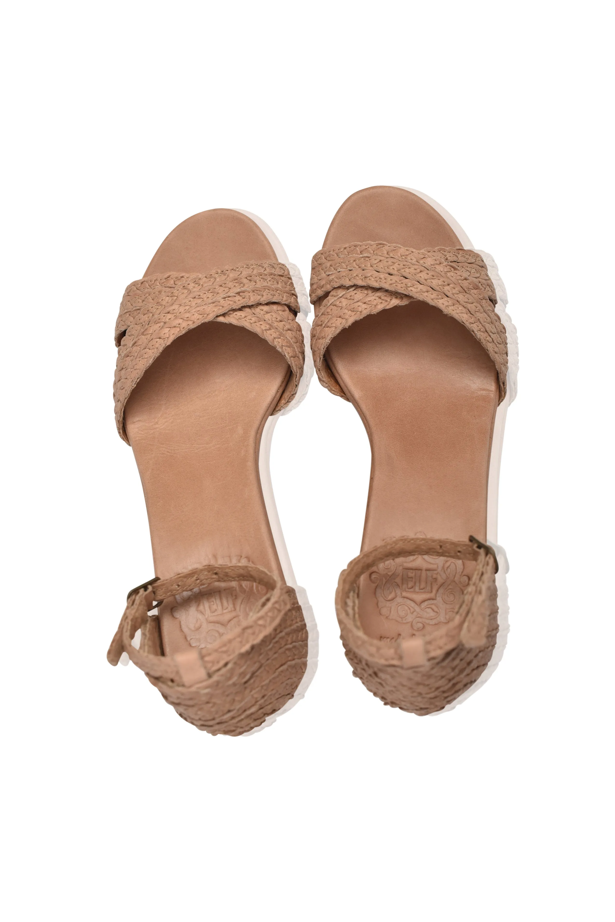 Bahamas Block Heels Sandals (Sz. 7)