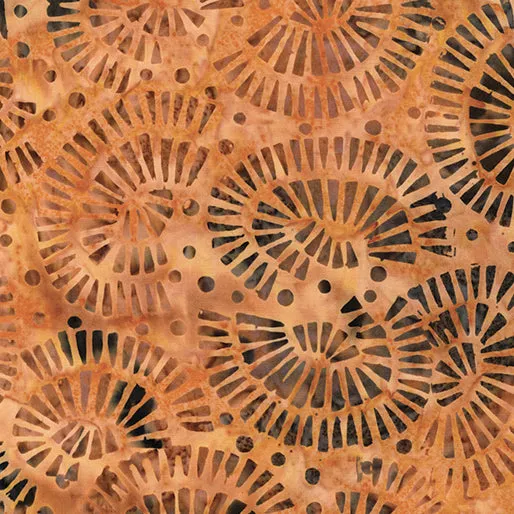 Bali Harvest Batiks Mosaic Squash