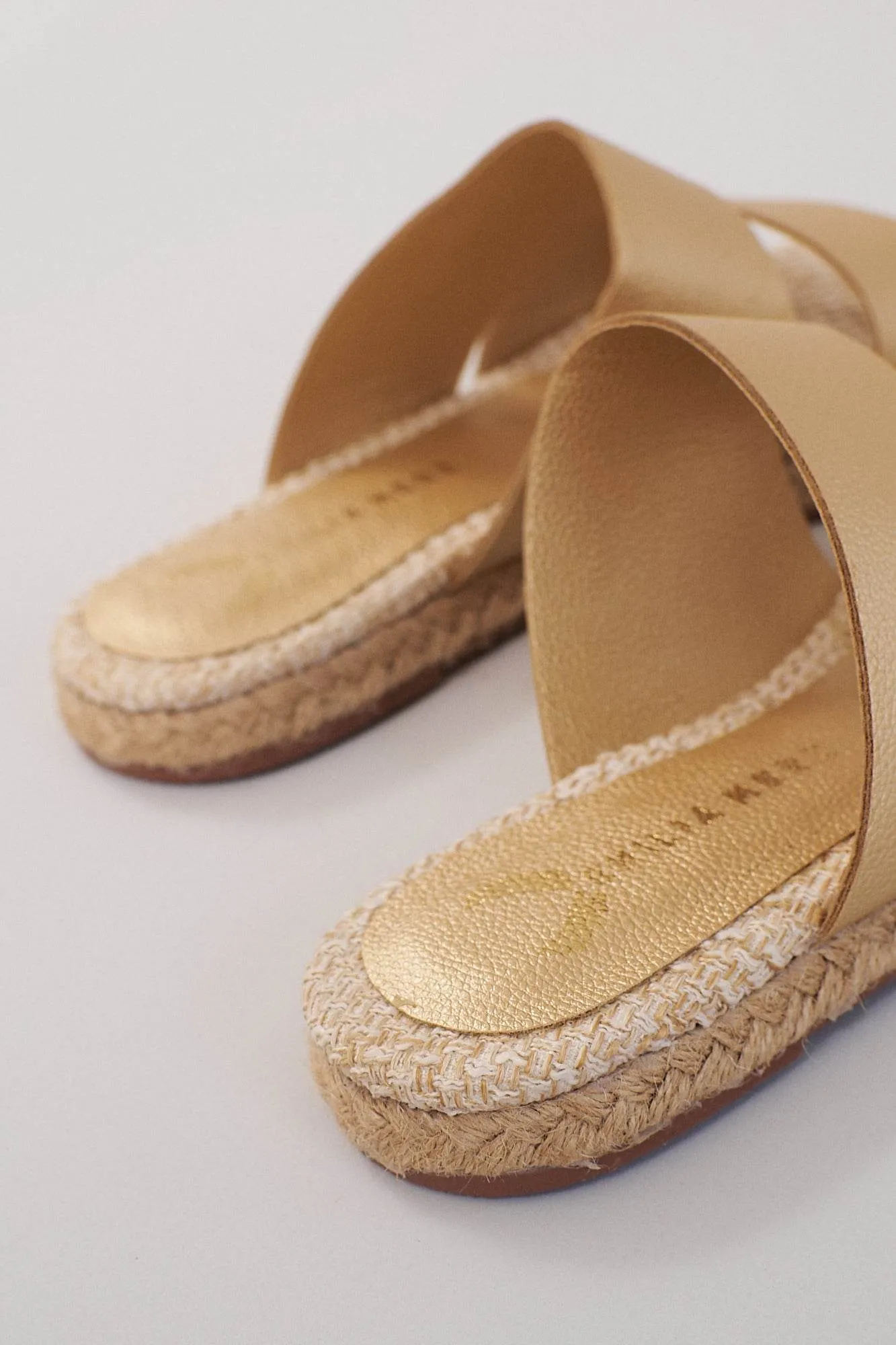 Bali Mules - Gold