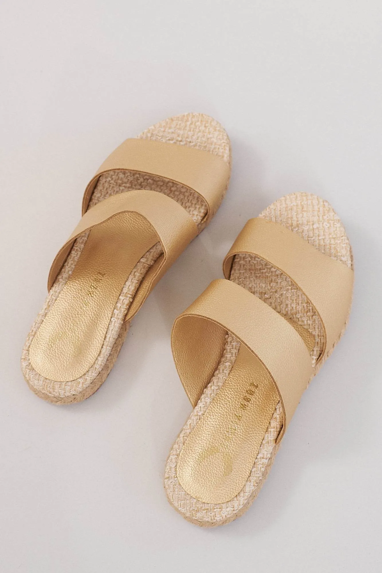 Bali Mules - Gold