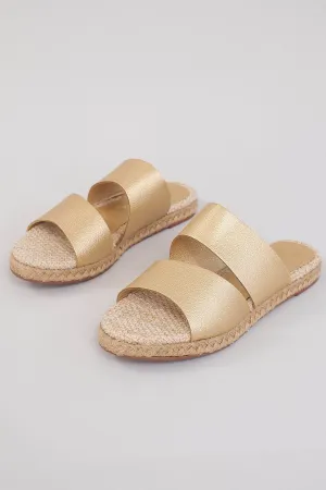Bali Mules - Gold