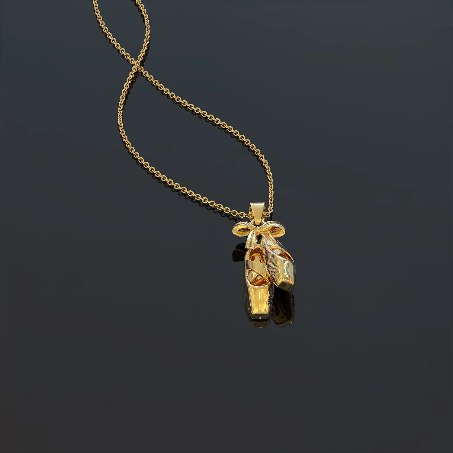 Ballet En Pointe Necklace
