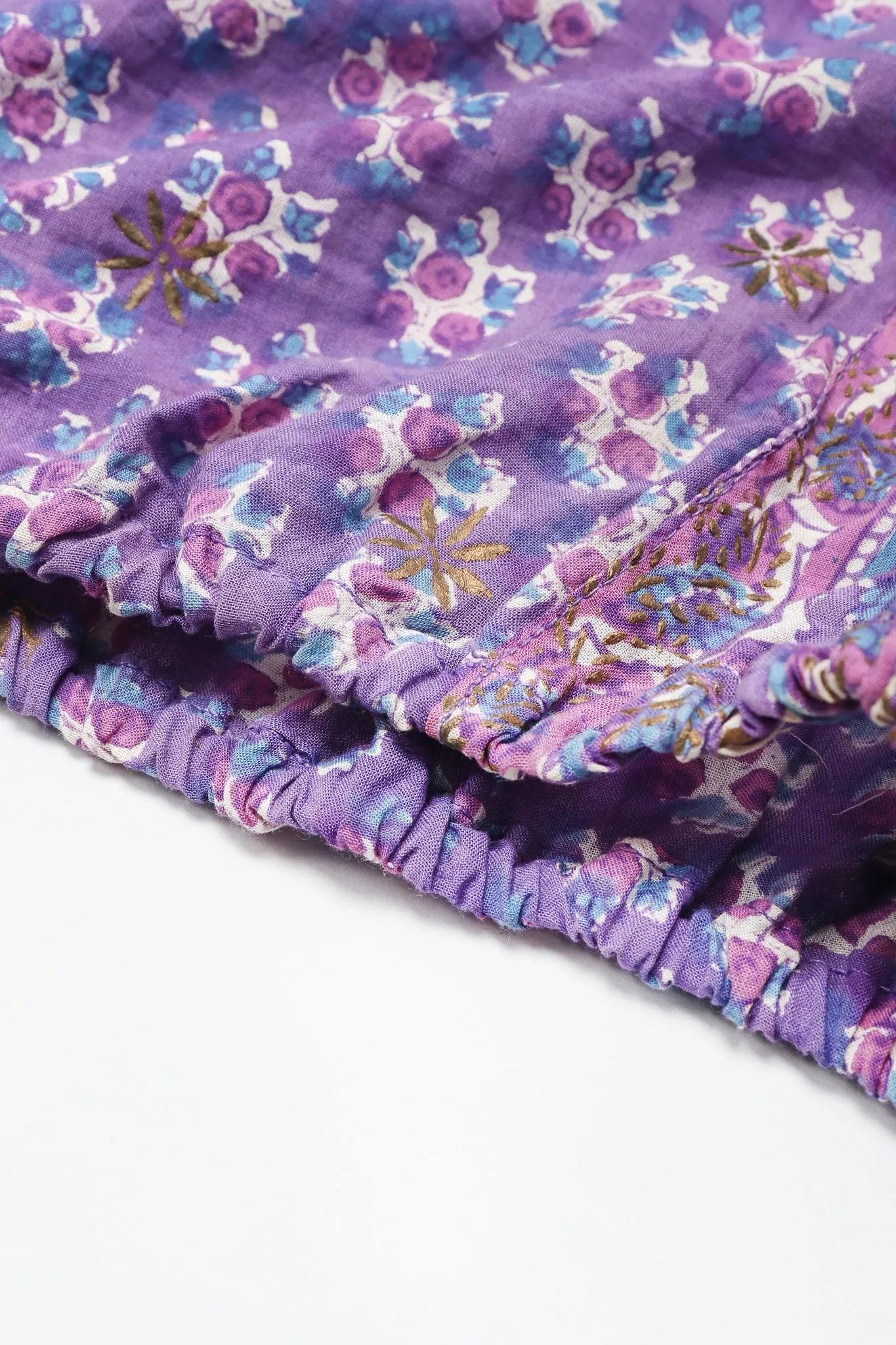 Batik Tie-Strap Jumpsuit
