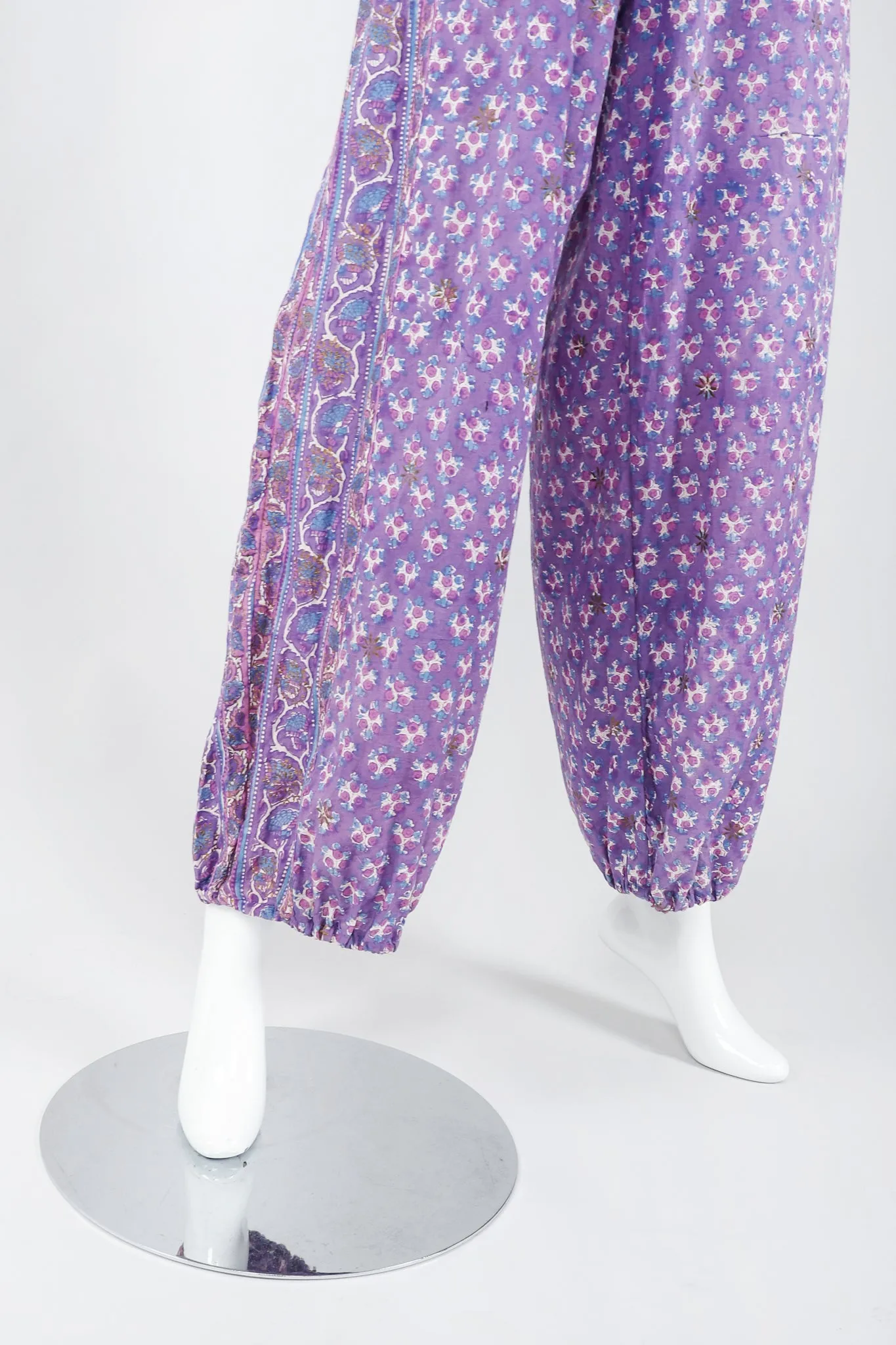 Batik Tie-Strap Jumpsuit