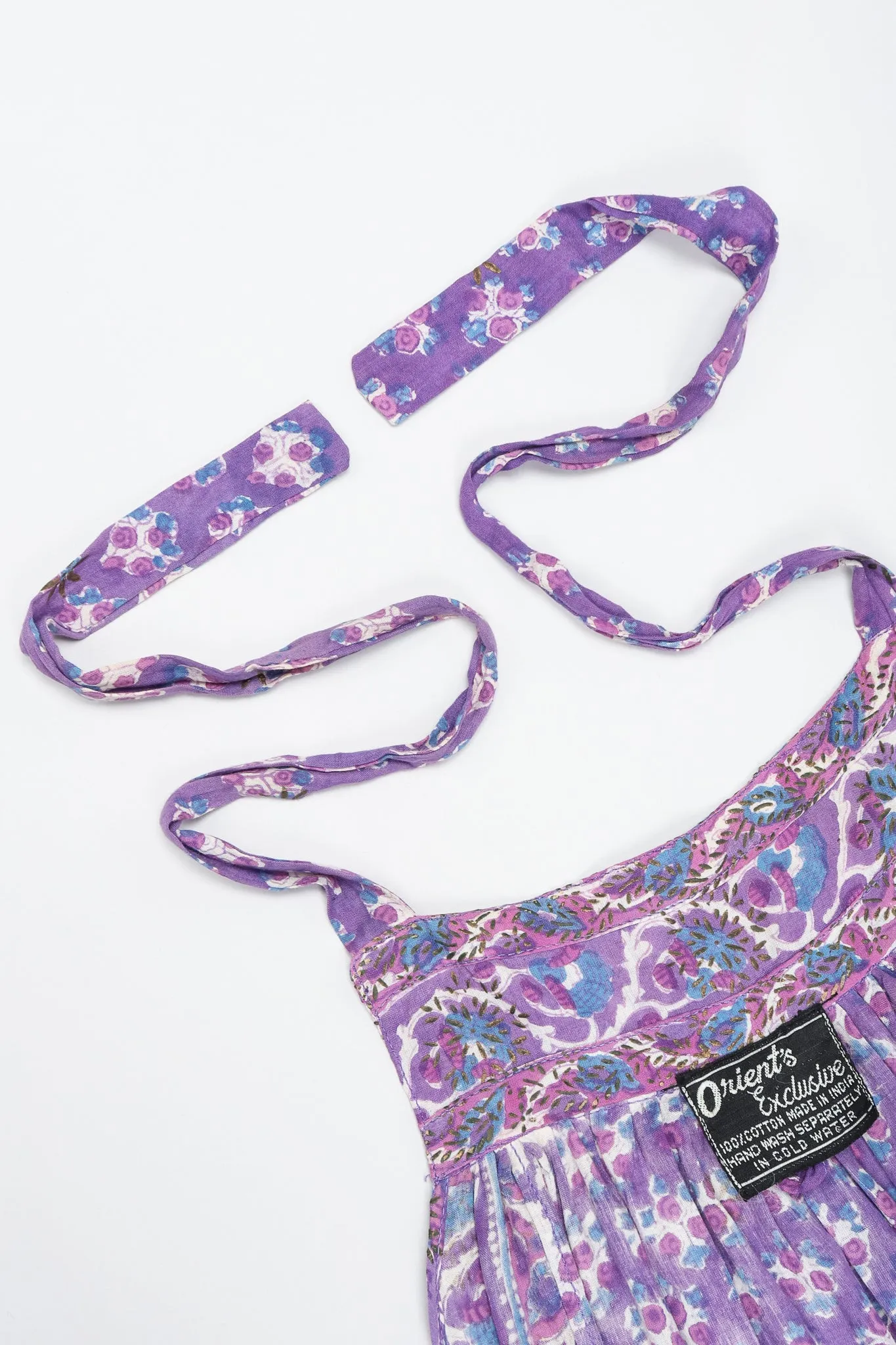 Batik Tie-Strap Jumpsuit