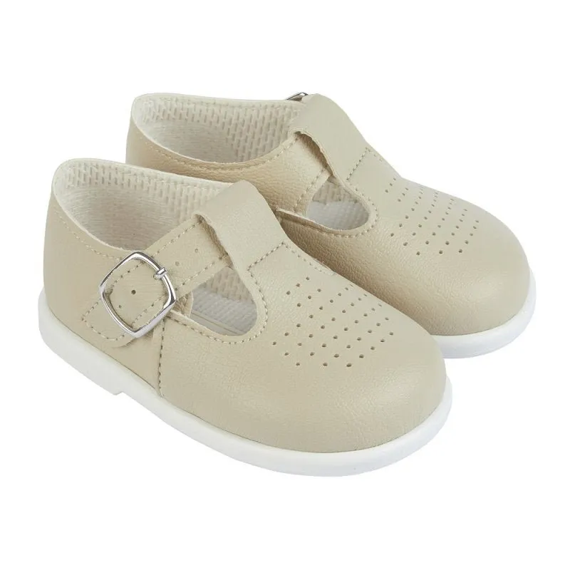 Beige Hard Sole Shoes