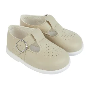 Beige Hard Sole Shoes