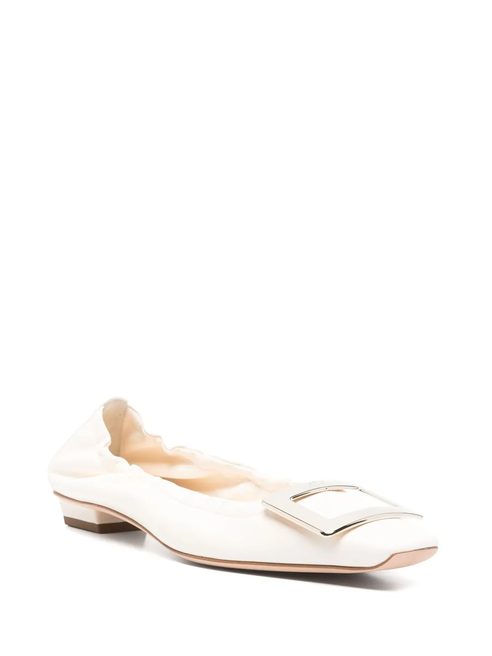 Belle vivier leather ballet flats