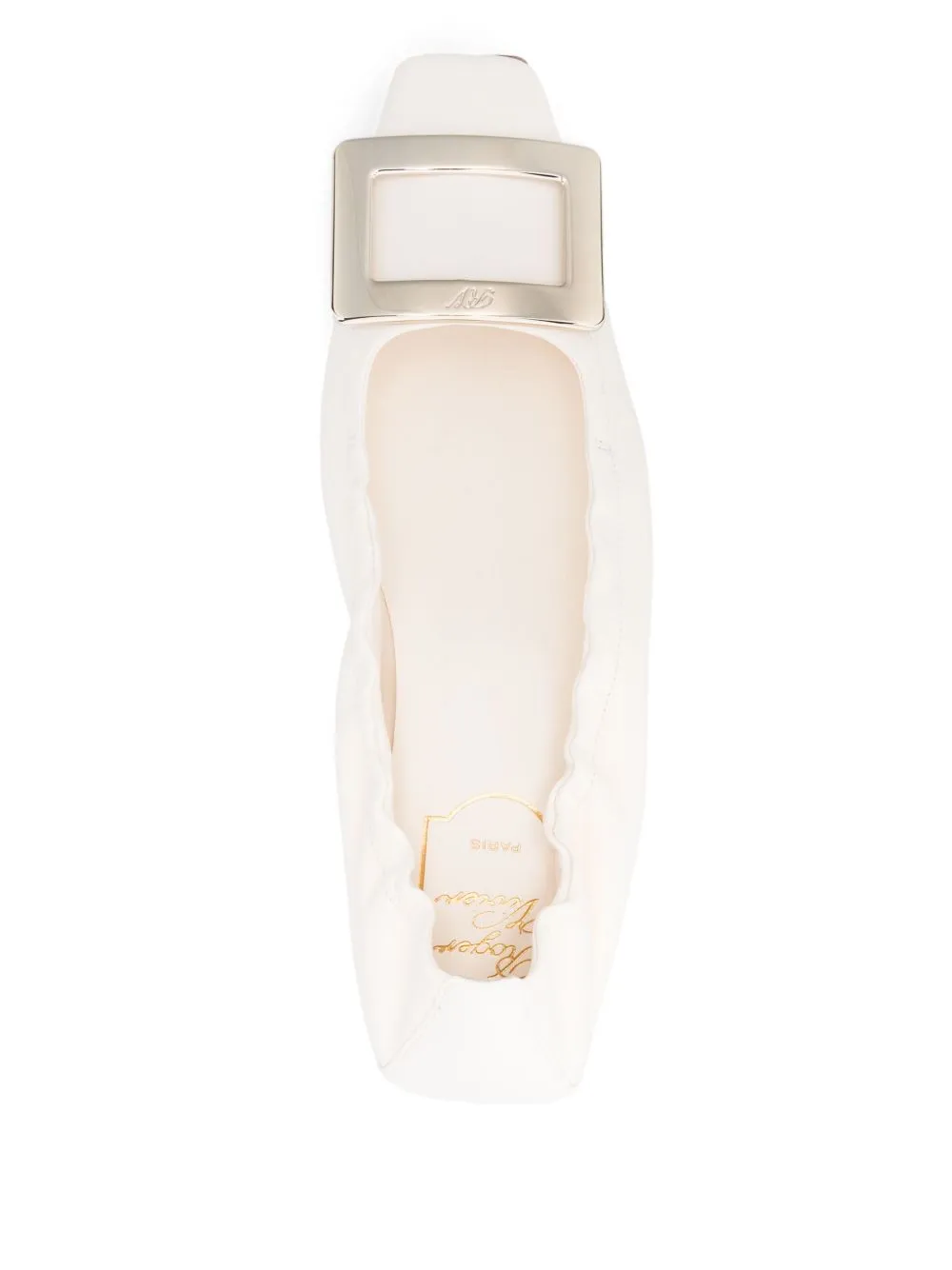 Belle vivier leather ballet flats