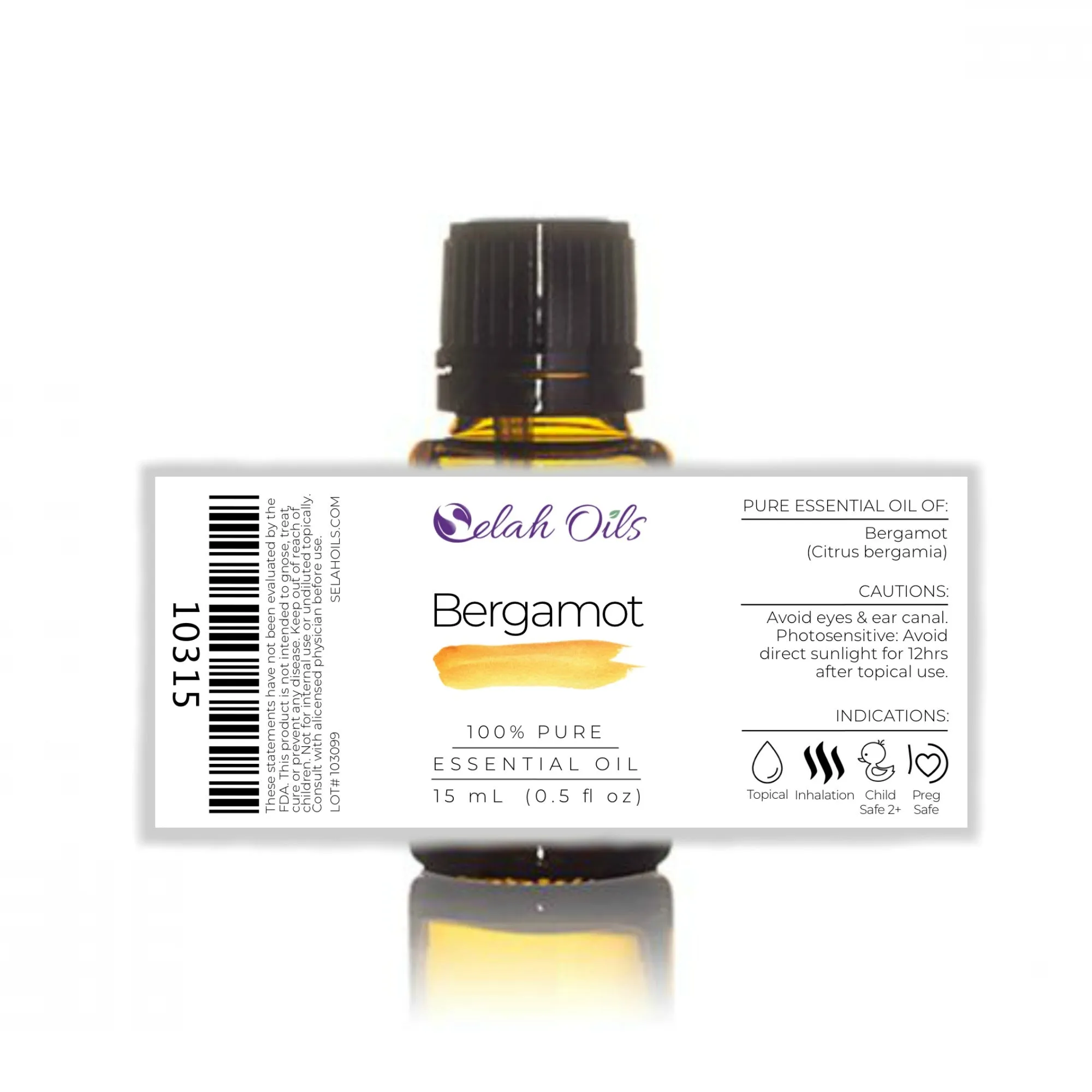 Bergamot Essential Oil*