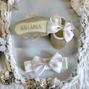 Best Selling Bling Baby Shoes and Headband