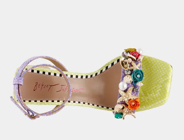 Betsey Johnson Karsyn Lime Multi